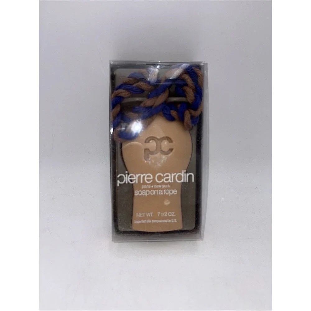 VTG NIB Pierre Cardin Fragrance Soap on Rope 7.5 Oz